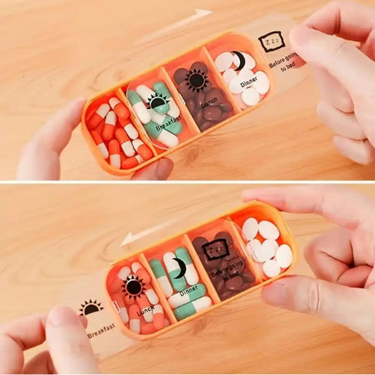 7-day Pill Dispenser Storage Box