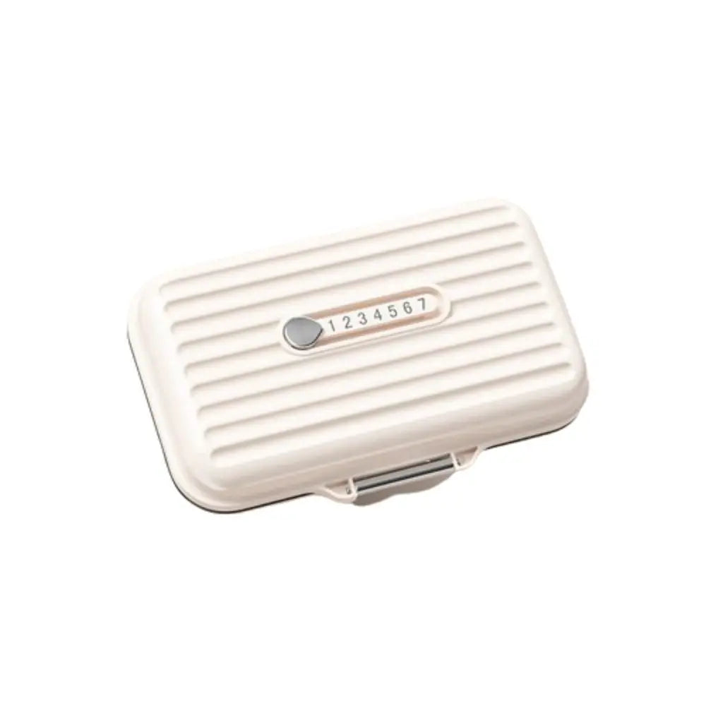 Portable Travel Pill Organizer 7 Compartments Small&Large Size Pill Dispenser Airtight with Lids Vitamin Container