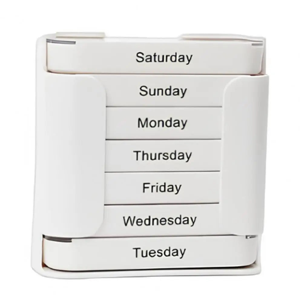 7-day Pill Dispenser Storage Box