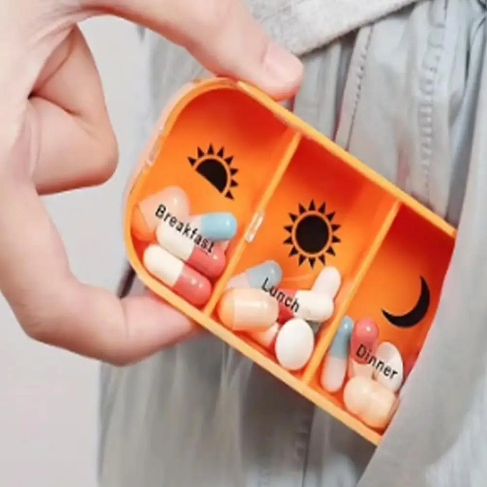 7-day Pill Dispenser Storage Box